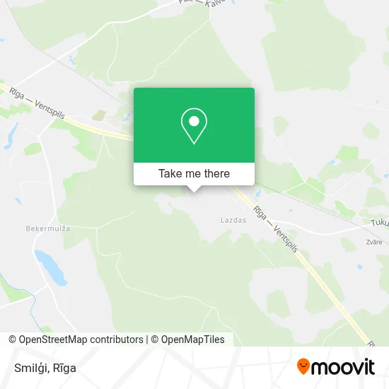 Smilģi map