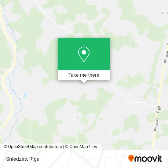 Sniedzes map