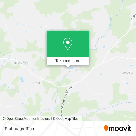 Staburags map