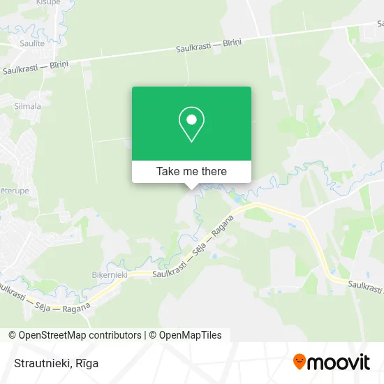 Strautnieki map