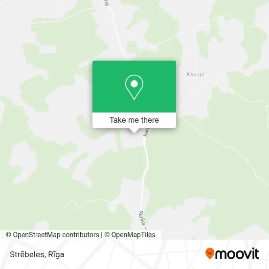 Strēbeles map