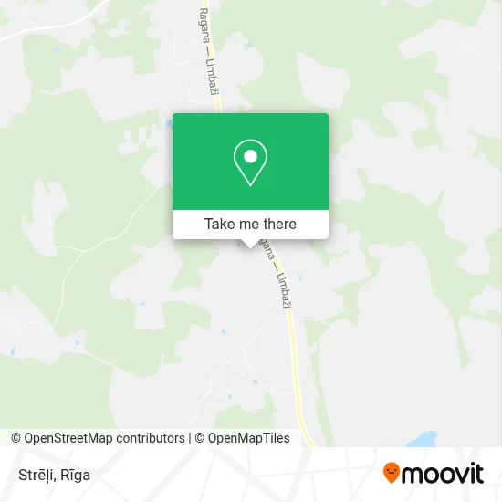 Strēļi map