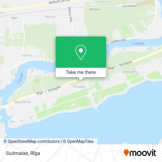 Sudmalas map