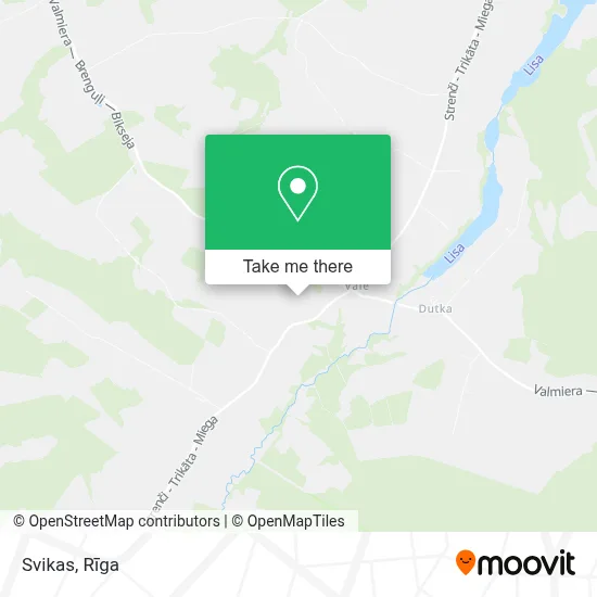 Svikas map