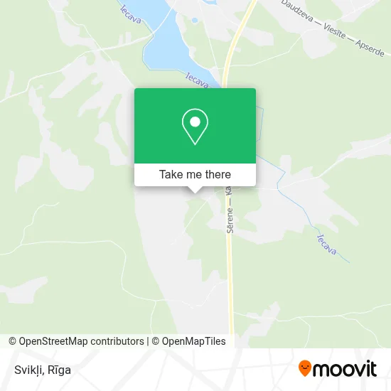 Svikļi map