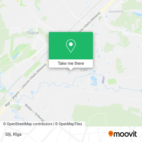Sīļi map