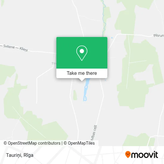 Tauriņi map