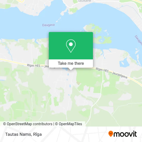 Tautas Nams map