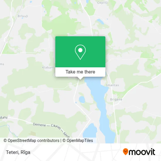 Teteri map