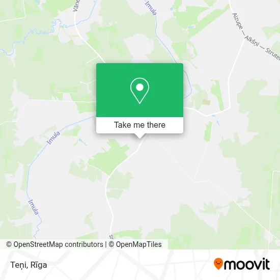 Teņi map