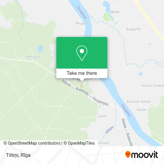 Tiltiņi map