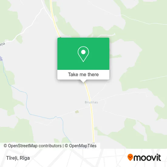 Tīreļi map
