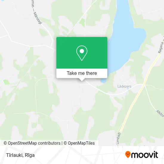 Tīrlauki map