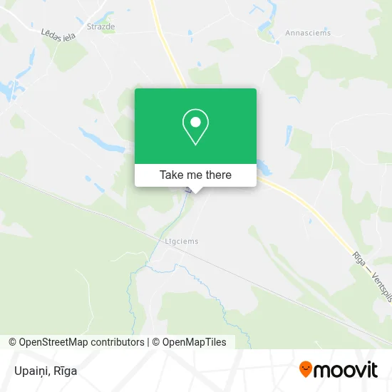 Upaiņi map