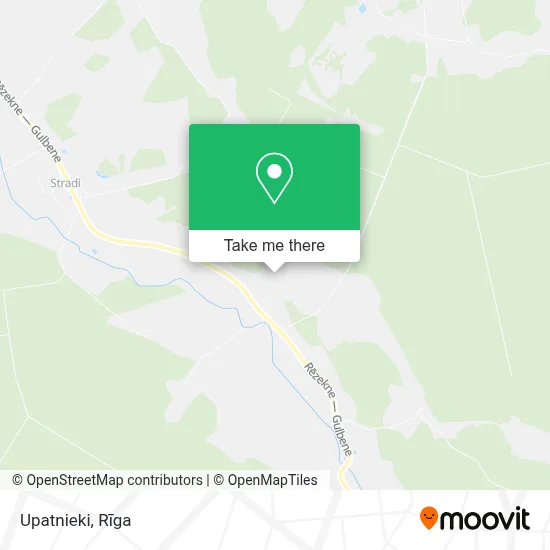Upatnieki map