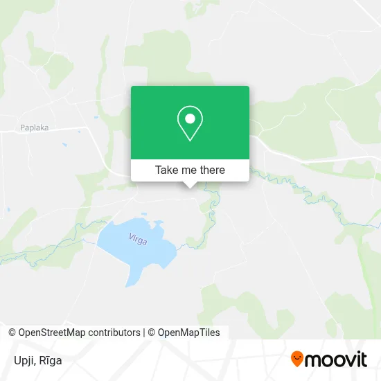 Upji map