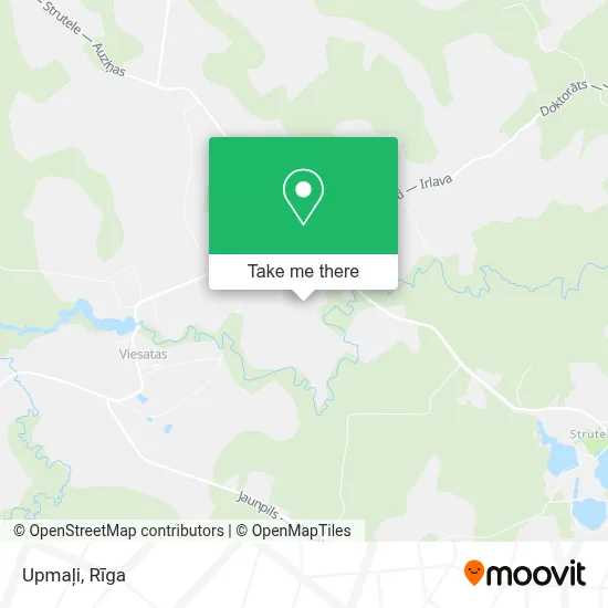 Upmaļi map