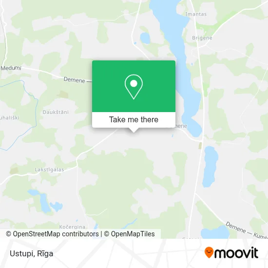Ustupi map