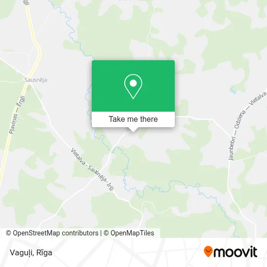 Vaguļi map