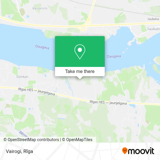 Vairogi map