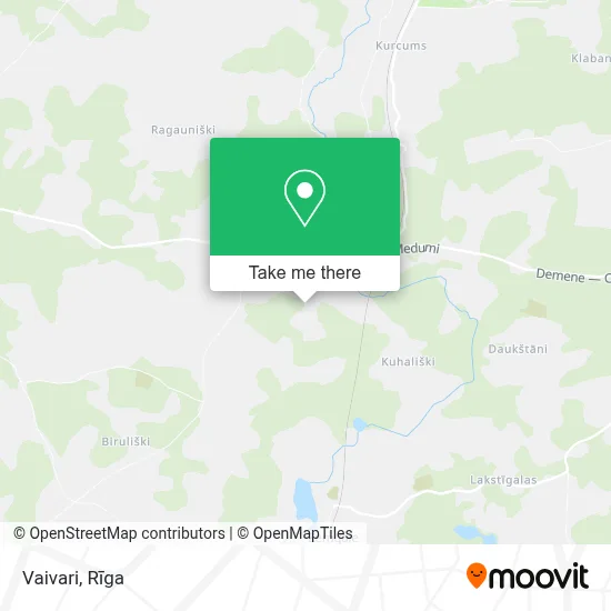 Vaivari map