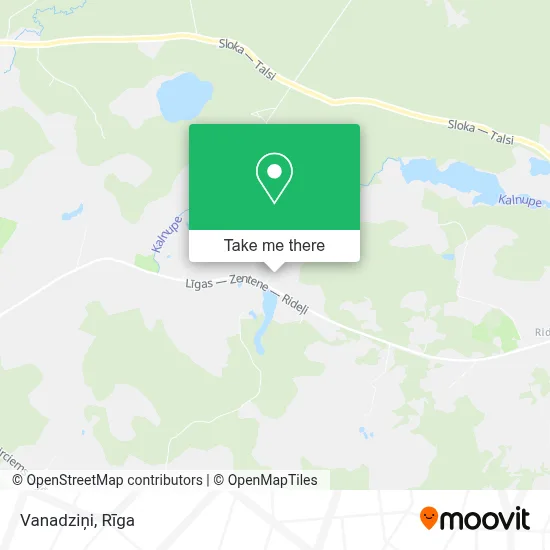 Vanadziņi map