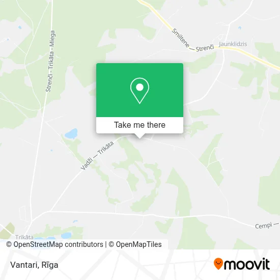 Vantari map