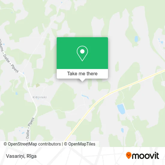 Vasariņi map