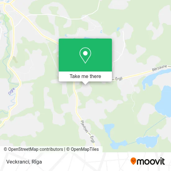 Veckranci map