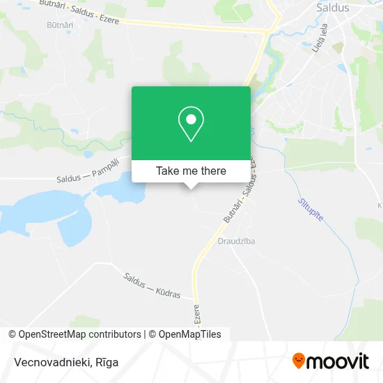 Vecnovadnieki map