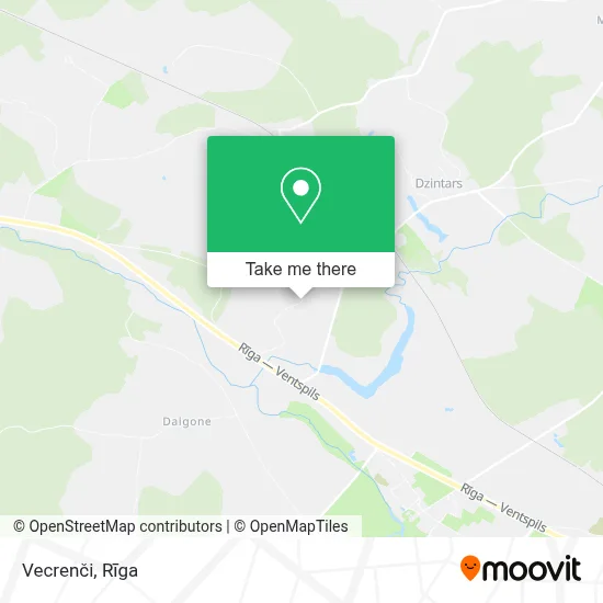 Vecrenči map