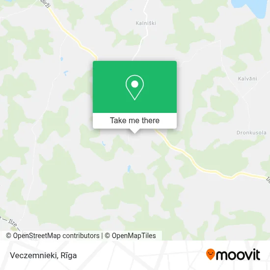 Veczemnieki map