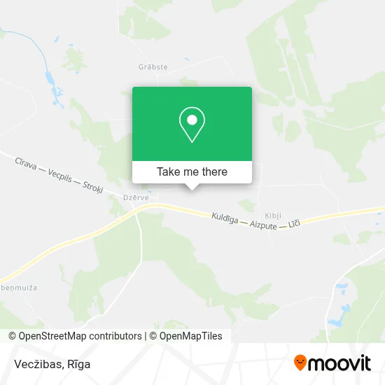 Vecžibas map
