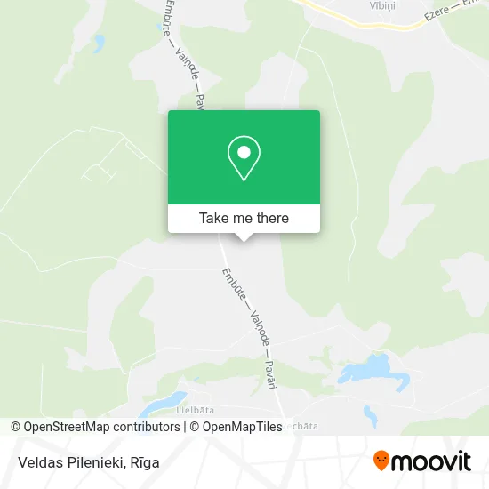Veldas Pilenieki map