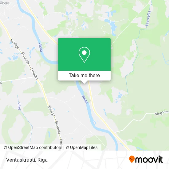 Ventaskrasti map
