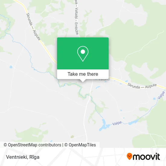 Ventnieki map
