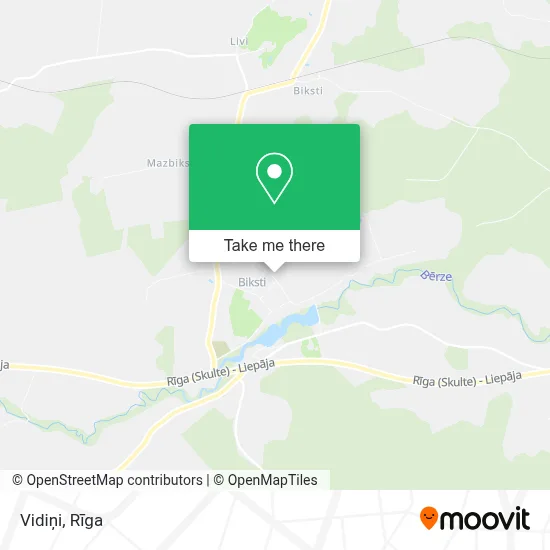 Vidiņi map