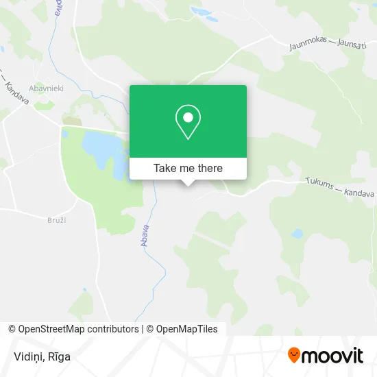 Vidiņi map