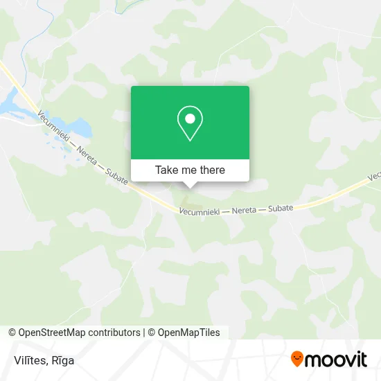 Vilītes map