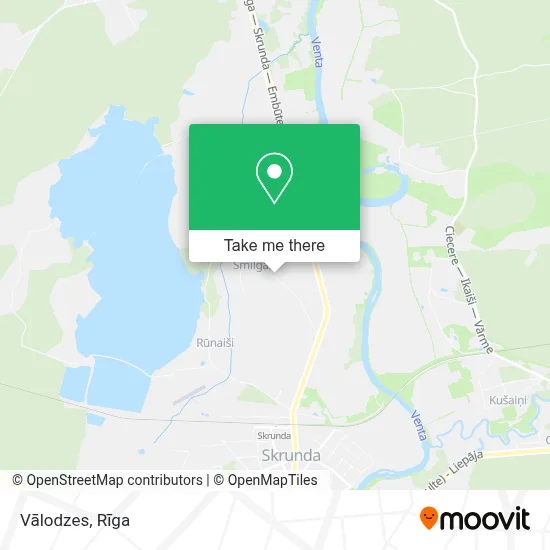 Vālodzes map