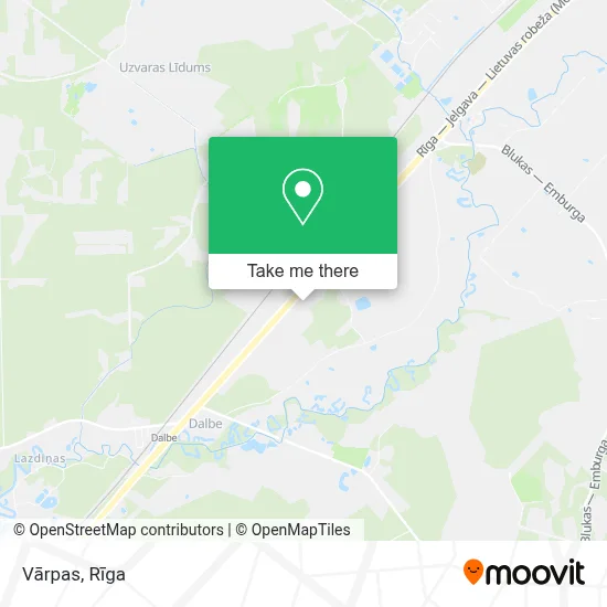 Vārpas map