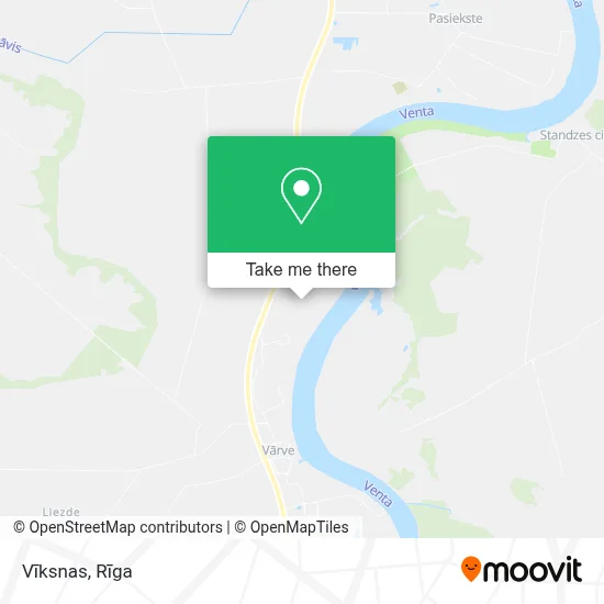 Vīksnas map