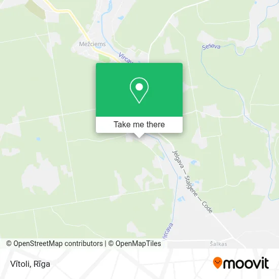 Vītoli map