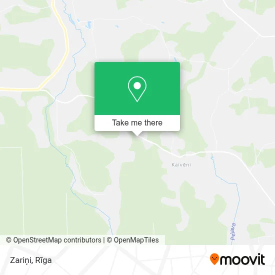 Zariņi map
