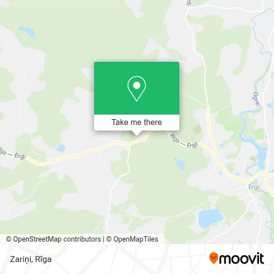 Zariņi map