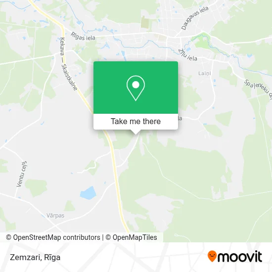 Zemzari map