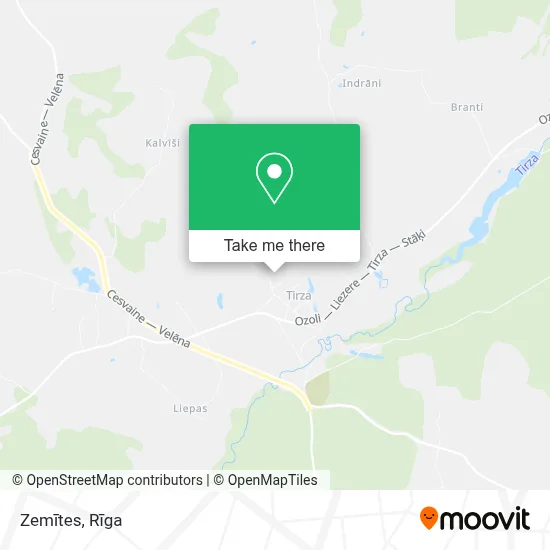 Zemītes map