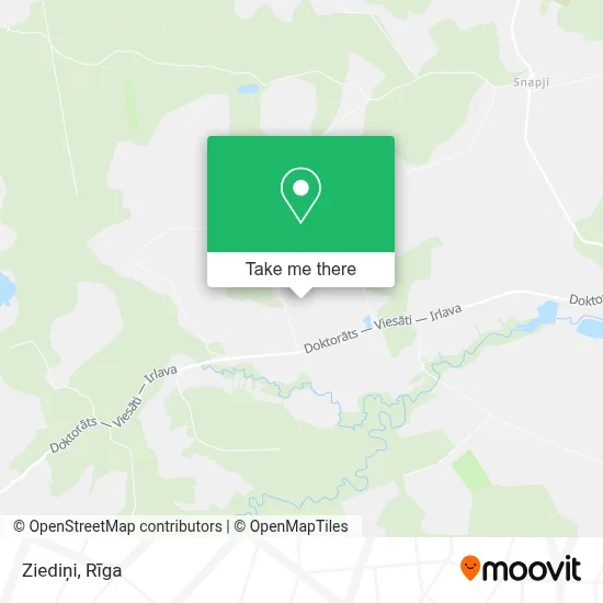 Ziediņi map