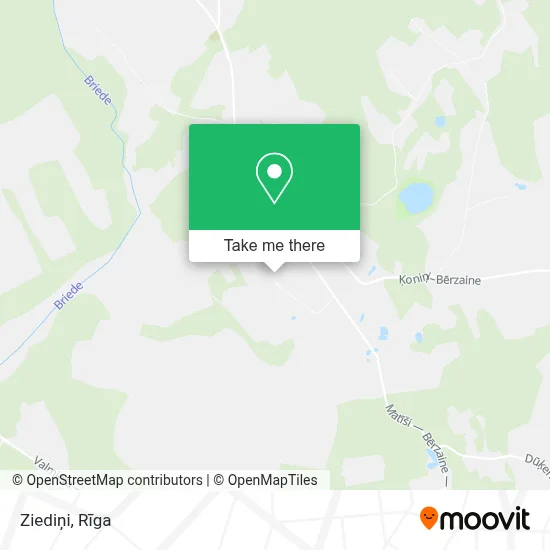 Ziediņi map