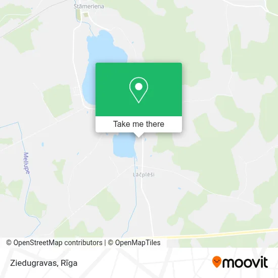 Ziedugravas map
